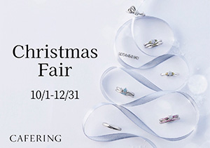 【BRIDAL SALON ISHIOKA・イオン釧路店・イオン北見店】CAFERING Christmas Fair（10/1～12/31）